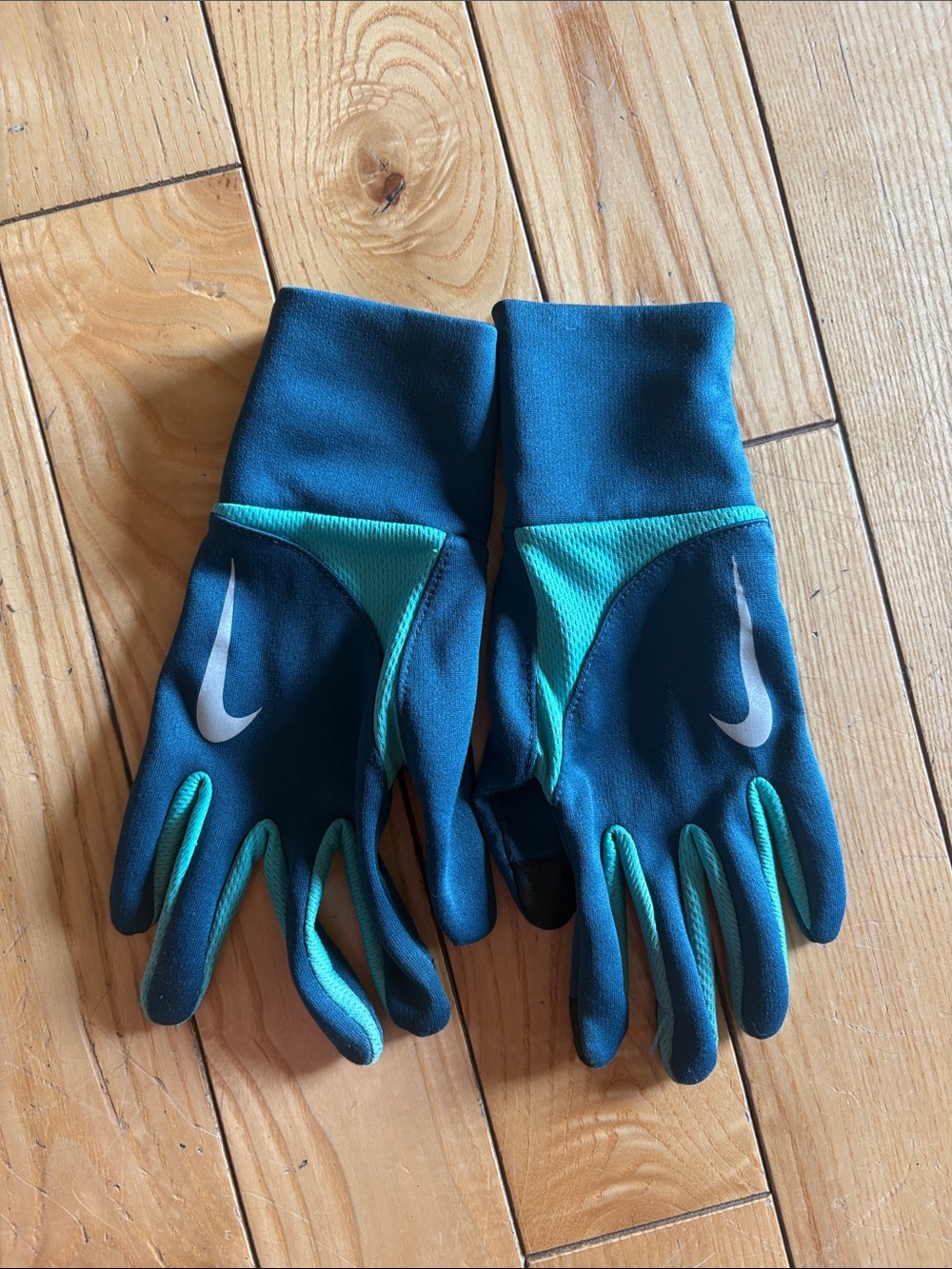 Nike Men’s Teal & Dark Teal Training Gloves